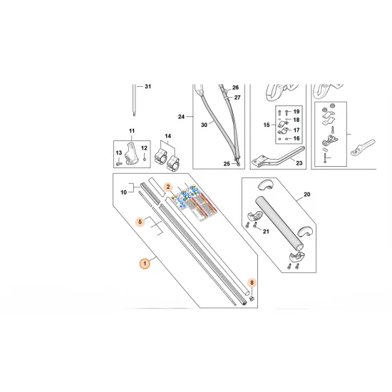 STIHL  Wysięgnik HA04 710 7100